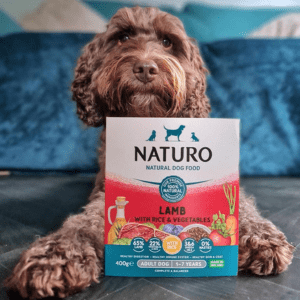 2 Naturo DF25 Partner Page Dog with product
