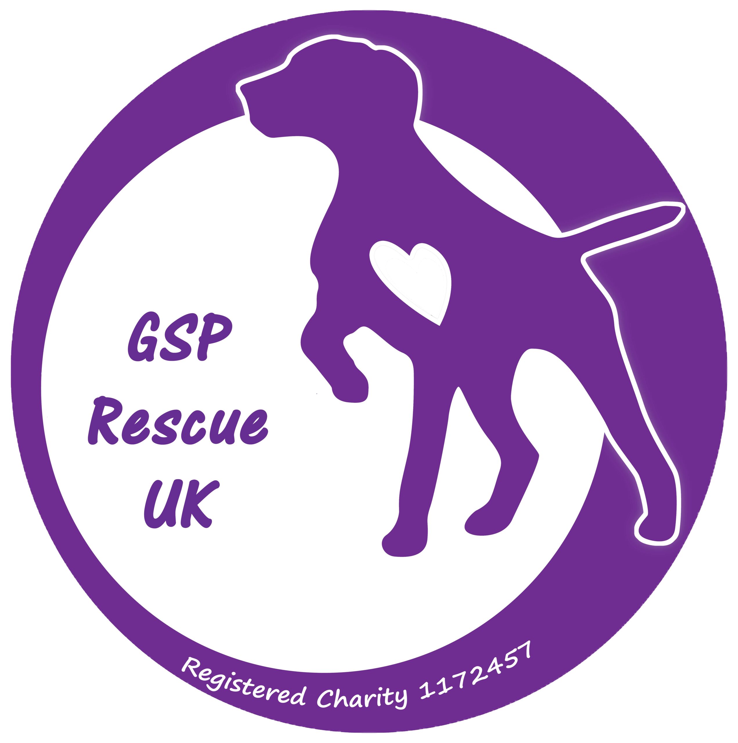 German Shorthaired Pointer Trust (GSP Rescue UK) Logo DF25 Logo
